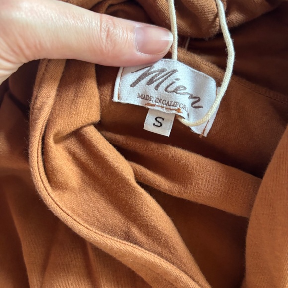 Mien Studios Sedona Dolman Sleeve Jumpsuit in Saddle Brown - Picture 8 of 8